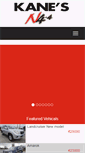 Mobile Screenshot of kanesn4x4.com